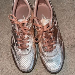 Rose Gold Snakeskin Nike Air Max